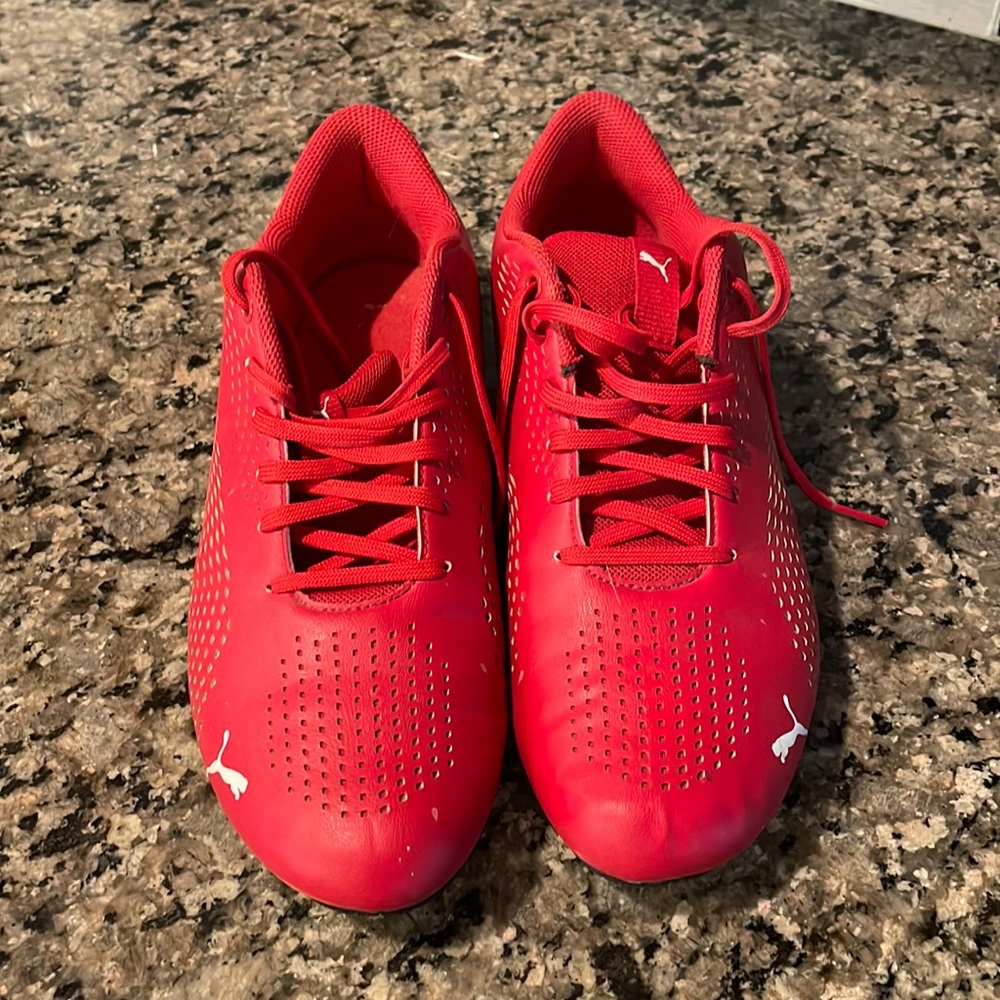 Size 9.5 Puma Ferrari racing shoes